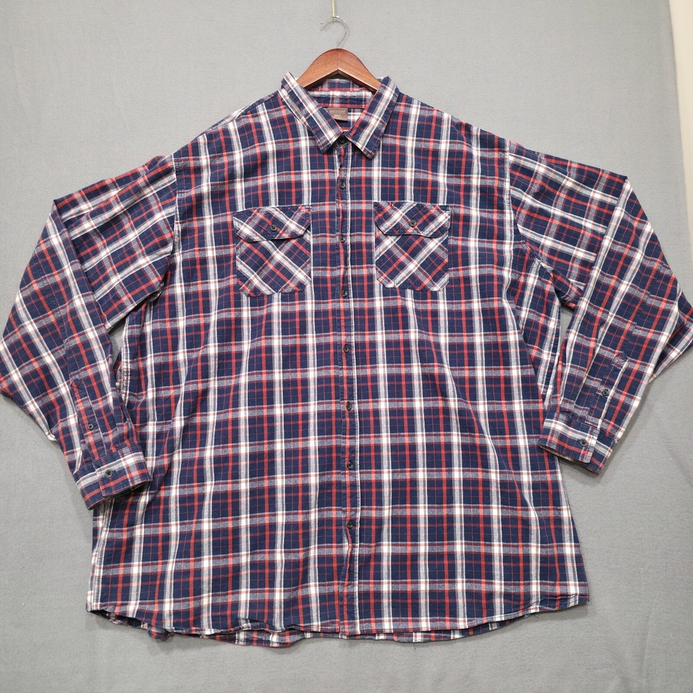 Great Northwest Mens‎ Multicolor Long Sleeve Button Up Shirt Size 4XLT